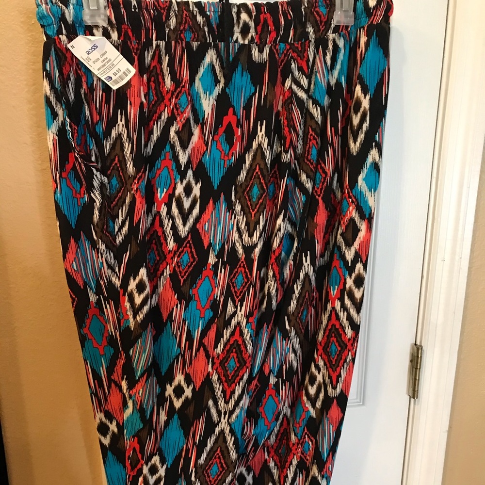 Multi colored pants